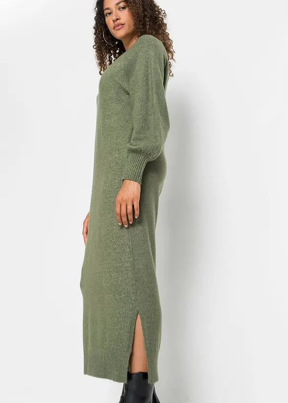 Robe oversize en maille, bonprix