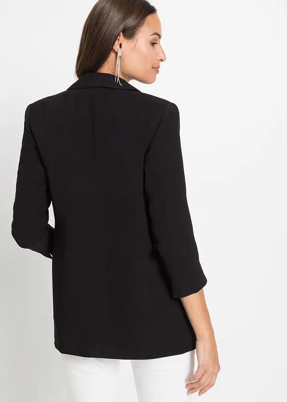 Blazer long en viscose majoritaire, bonprix