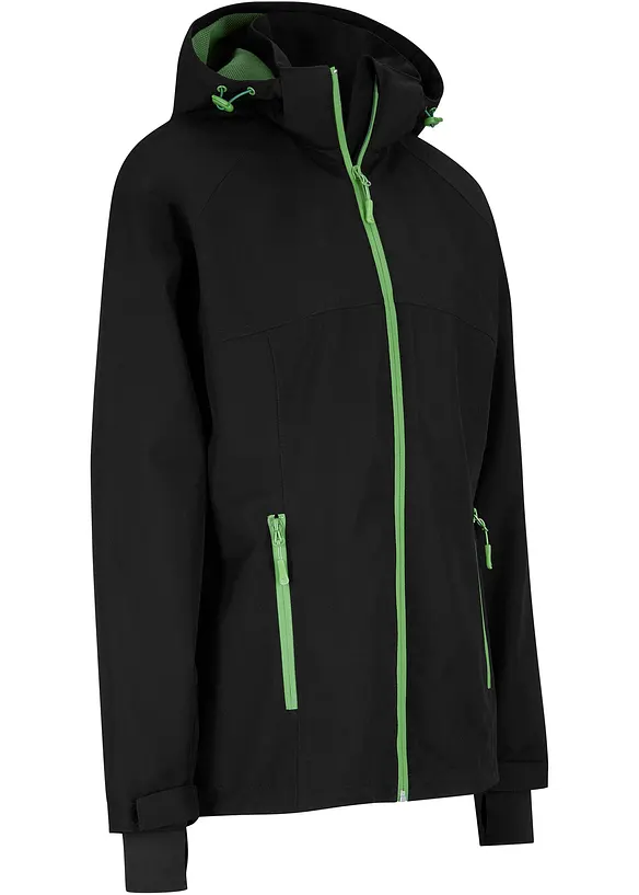 Veste technique imperméable à détails réfléchissants, bonprix