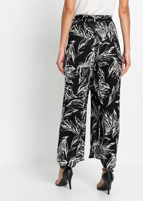 Pantalon fluide en viscose, bonprix