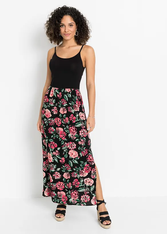 Robe longue en viscose, bonprix