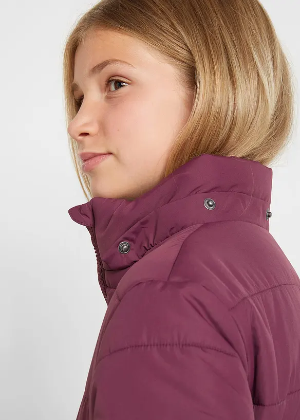 Doudoune longue à capuche amovible, bonprix