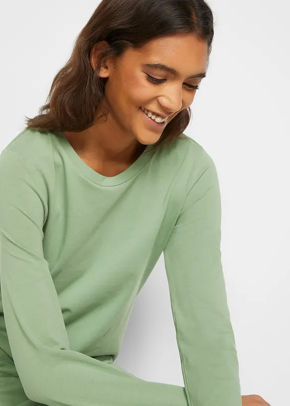 Robes en jersey coton extensible par lot de 2, bonprix