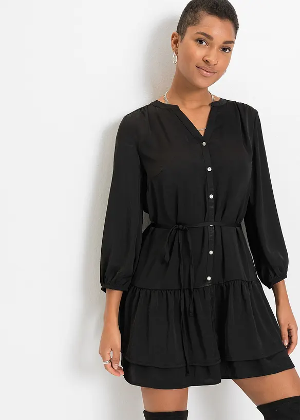 Robe-chemise en satin, RAINBOW