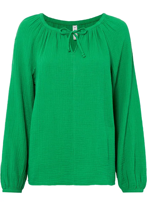 Blouse en gaze de coton, bonprix