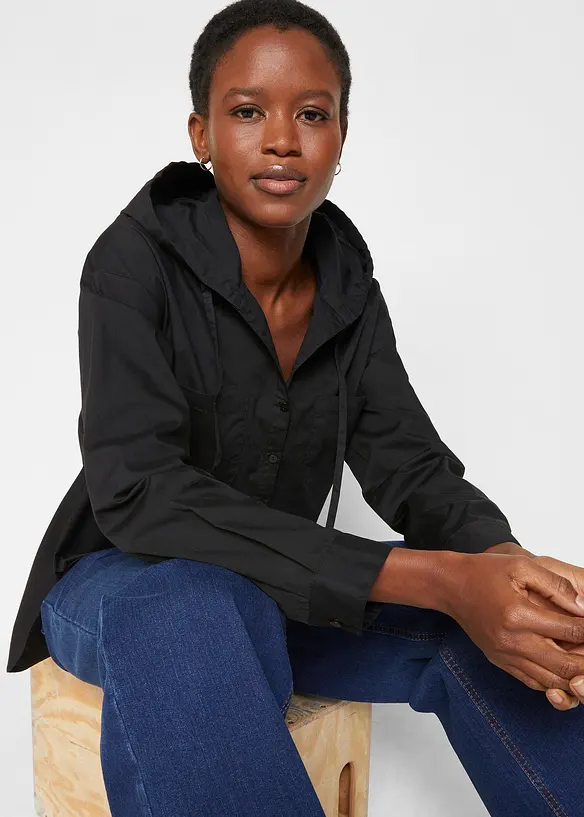 Blouse-tunique 100% coton, bonprix