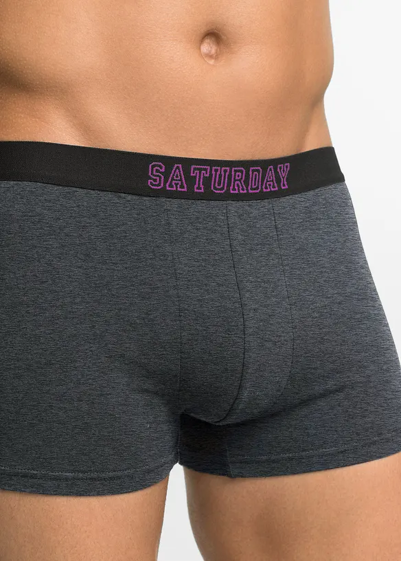 Lot de 7 boxers coton, bonprix