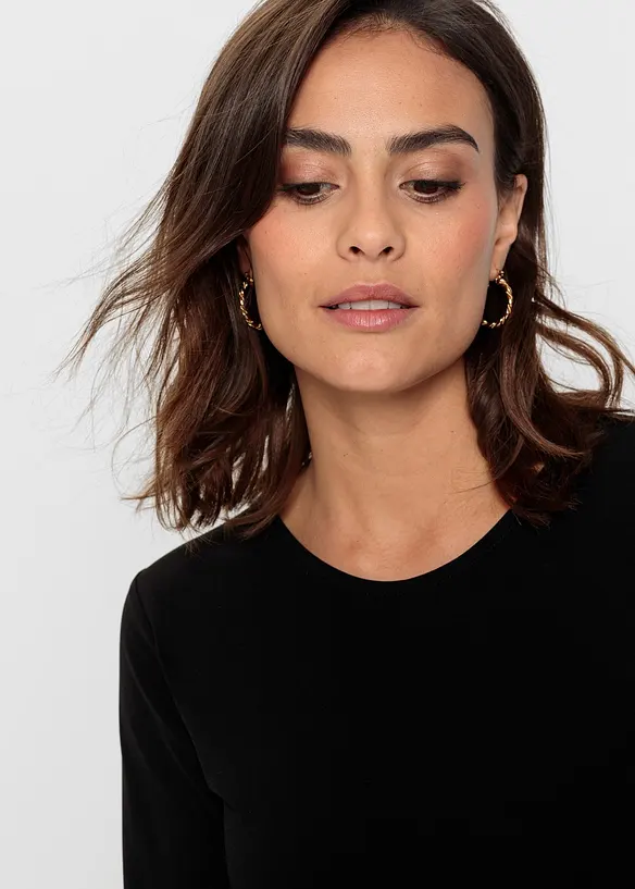 Robe courte avec ceinture, bonprix