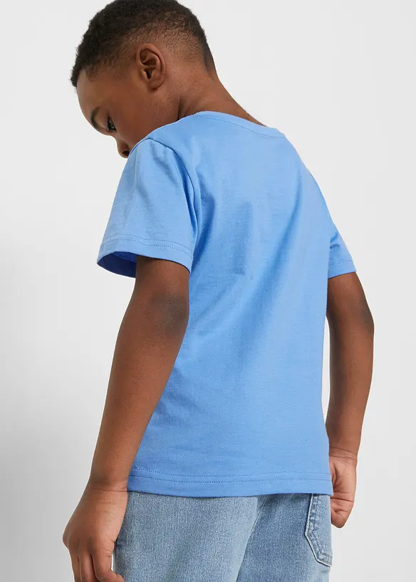 Lot de 2 T-shirts coton, bonprix