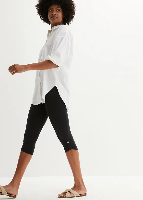 Legging 3/4 en coton, bonprix