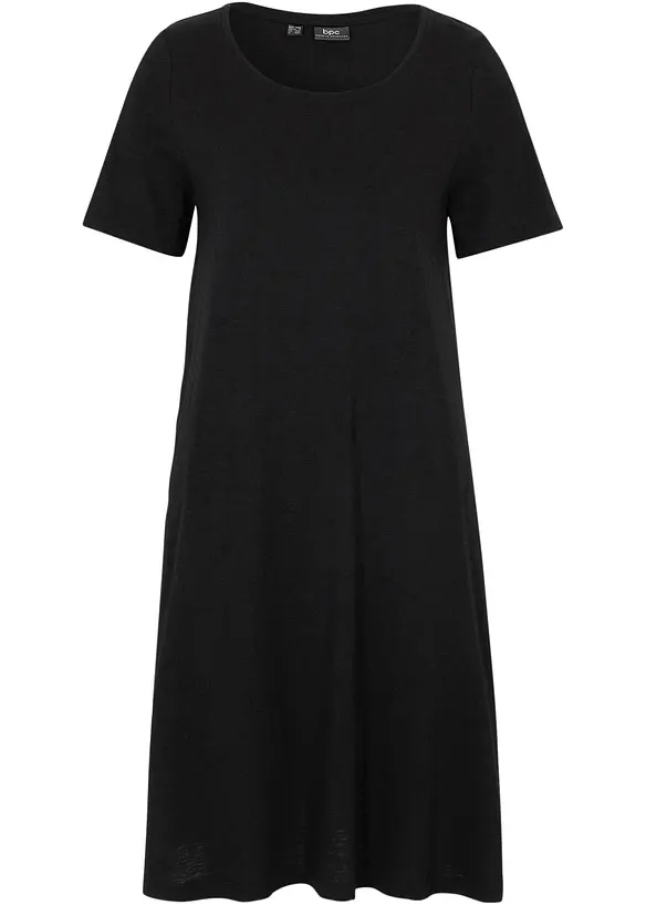 Robe fluide en coton flammé, bonprix