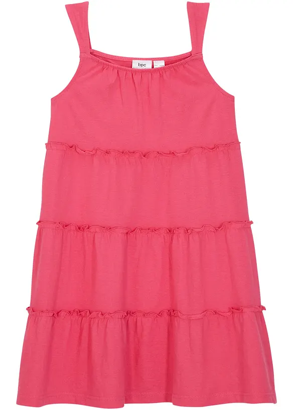 Robe 100% coton à bretelles, bonprix