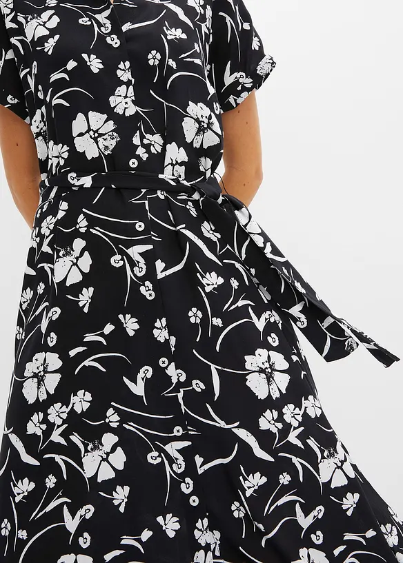 Robe-chemise imprimée, bonprix