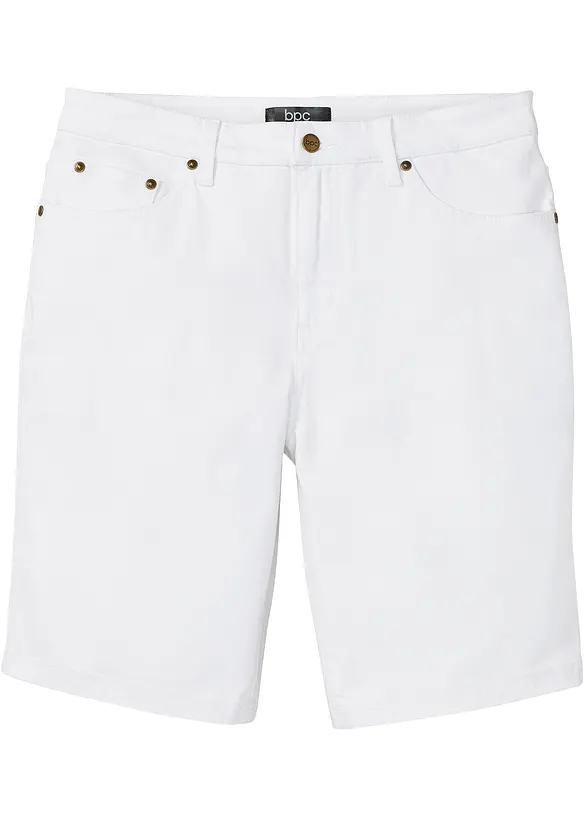 Bermuda classique en coton extensible, bonprix