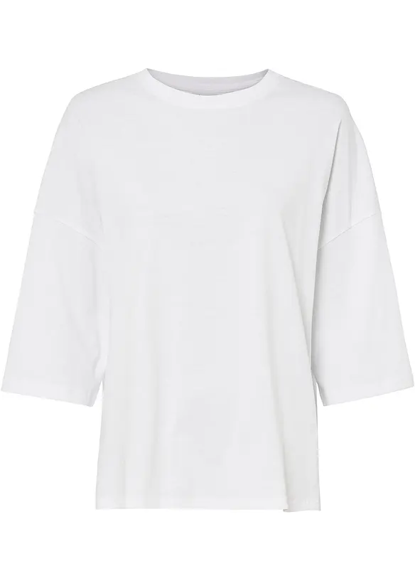 T-shirt coton oversized, mi-manches, bonprix