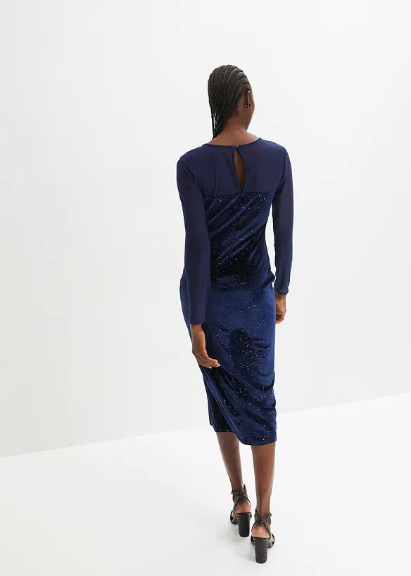 Robe avec empiècement en mesh, BODYFLIRT boutique