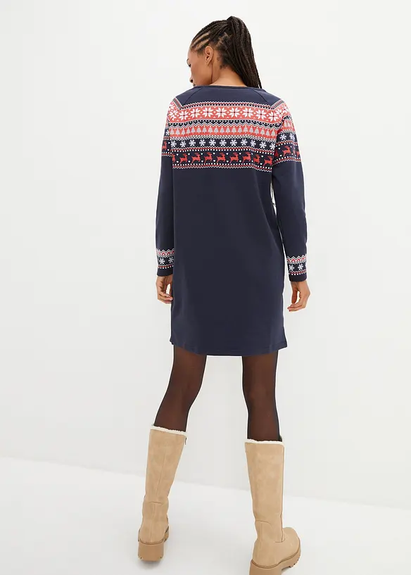 Robe sweat norvégienne, bpc bonprix collection