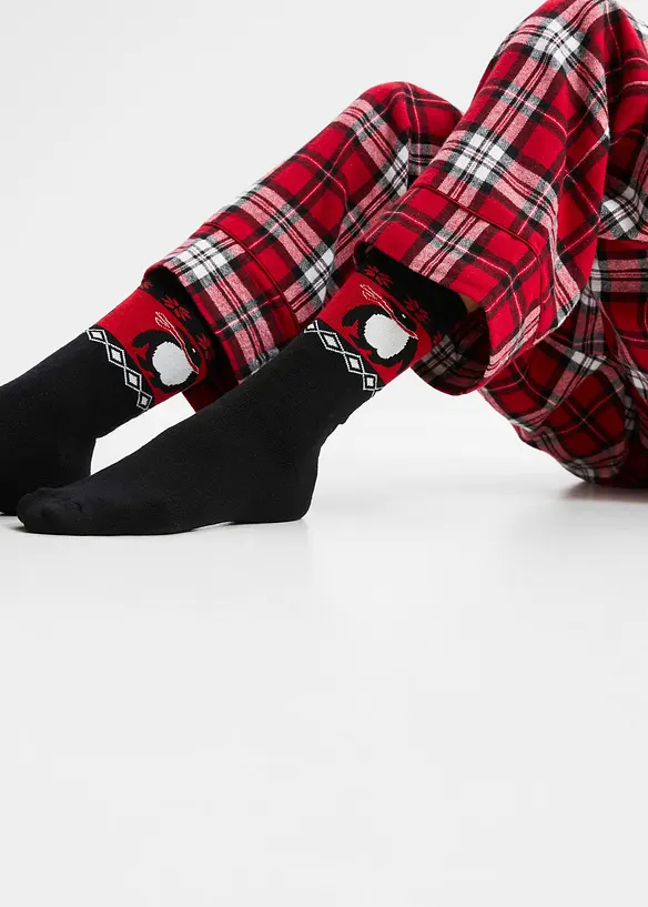 Lot de 3 paires de chaussettes thermo avec intérieur éponge doux et nœud en satin, bpc bonprix collection