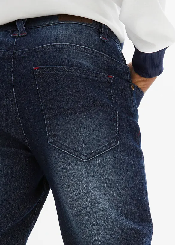 Jean ample, droit et extensible, bonprix
