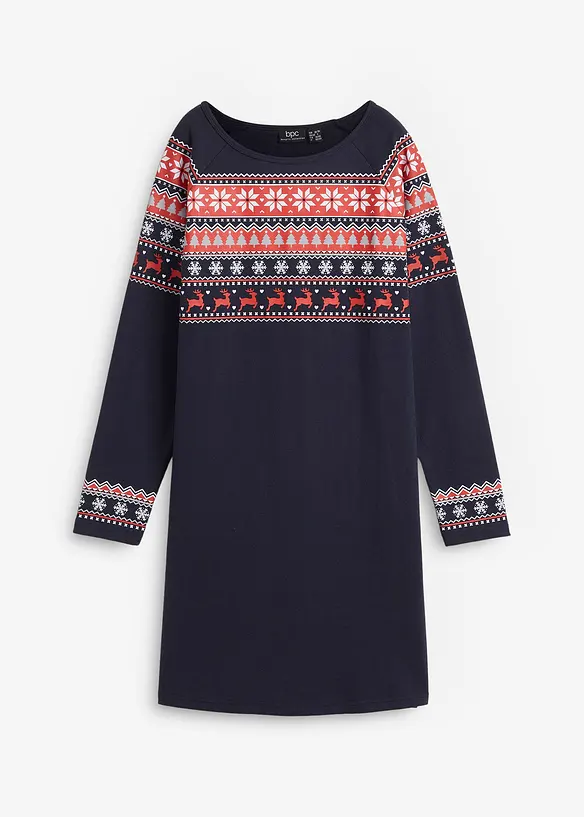 Robe sweat norvégienne, bpc bonprix collection
