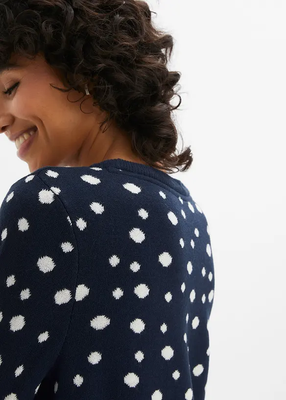Pull de Noël en fine maille, bonprix