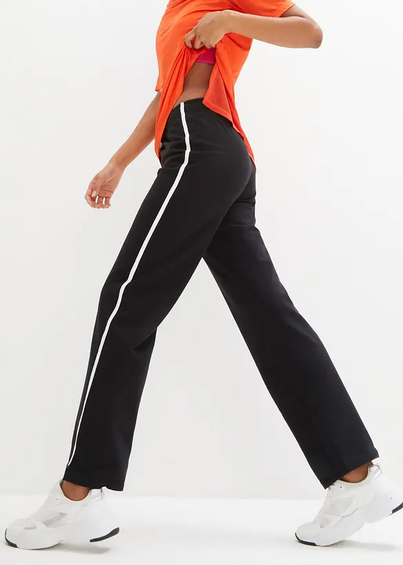 Pantalon en molleton 100% coton, bonprix
