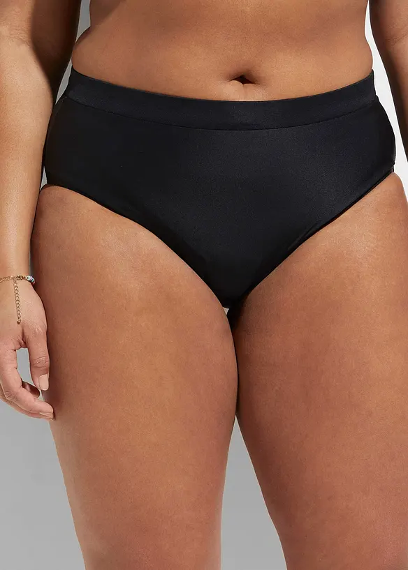 Bas de bikini sculptant taille haute, maintien léger, bonprix