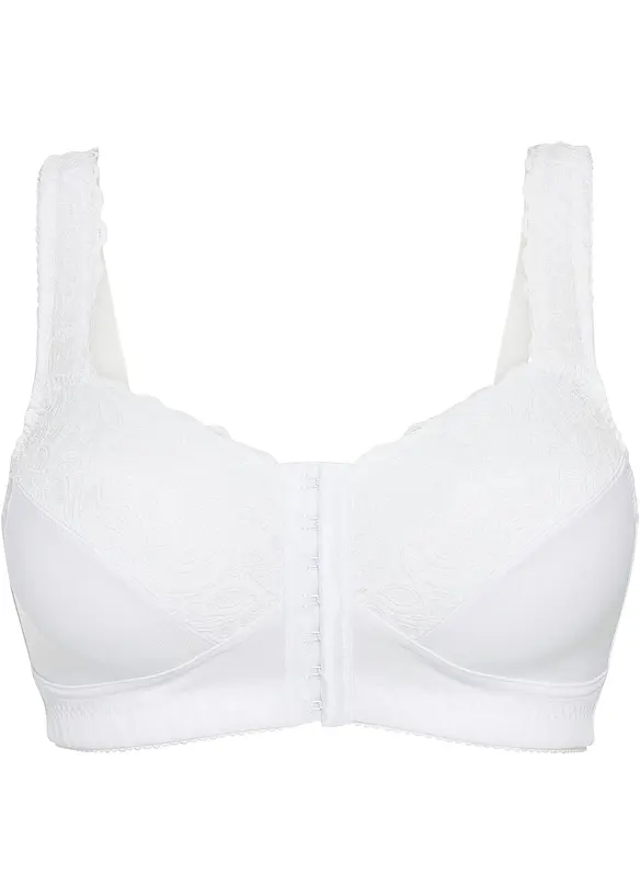 Soutien-gorge grand maintien sans armatures avec fermeture devant, bonprix