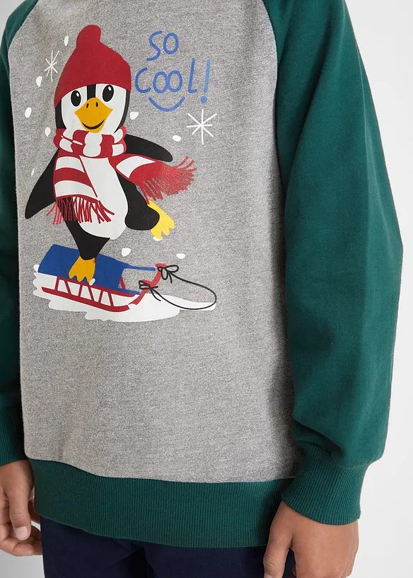 Sweat-shirt à capuche garçon, bpc bonprix collection