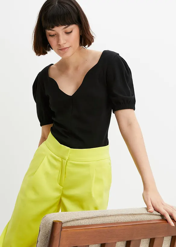 Top à manches bouffantes, BODYFLIRT