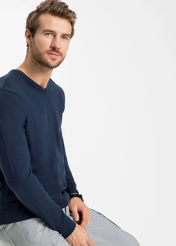 Pull en fine maille, Regular, bonprix
