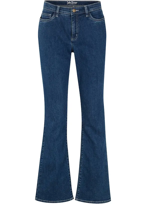 Jean bootcut, taille mi-haute, bonprix