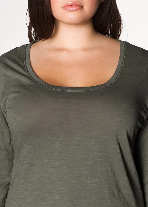 T-shirt long, bonprix