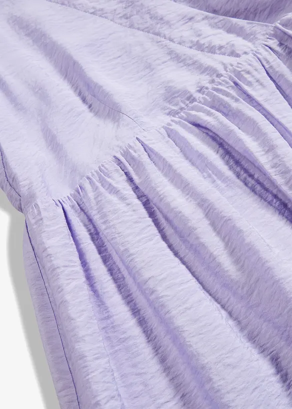 Robe tissée évasée avec manches bouffantes, RAINBOW