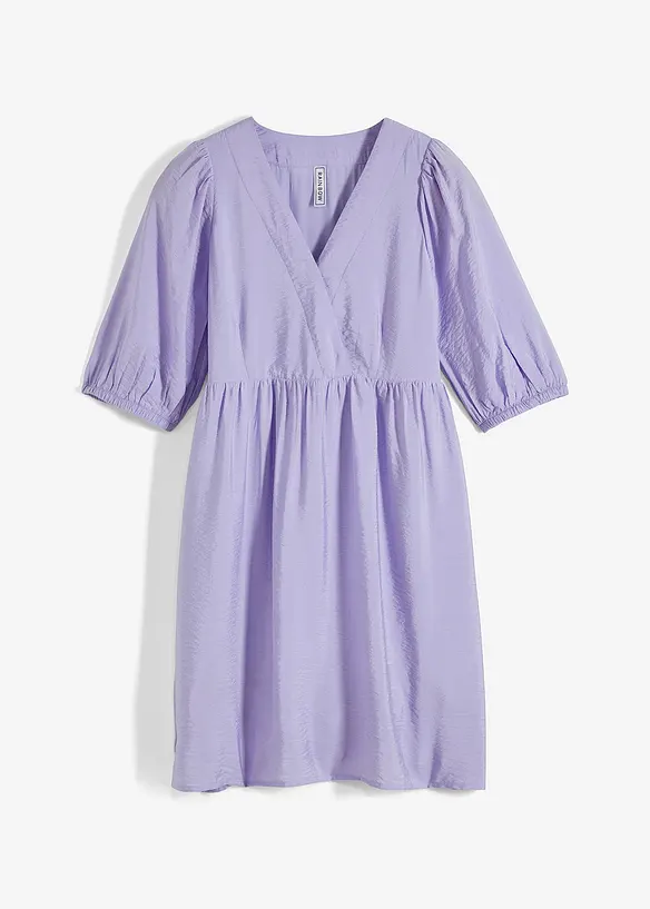 Robe tissée évasée avec manches bouffantes, RAINBOW