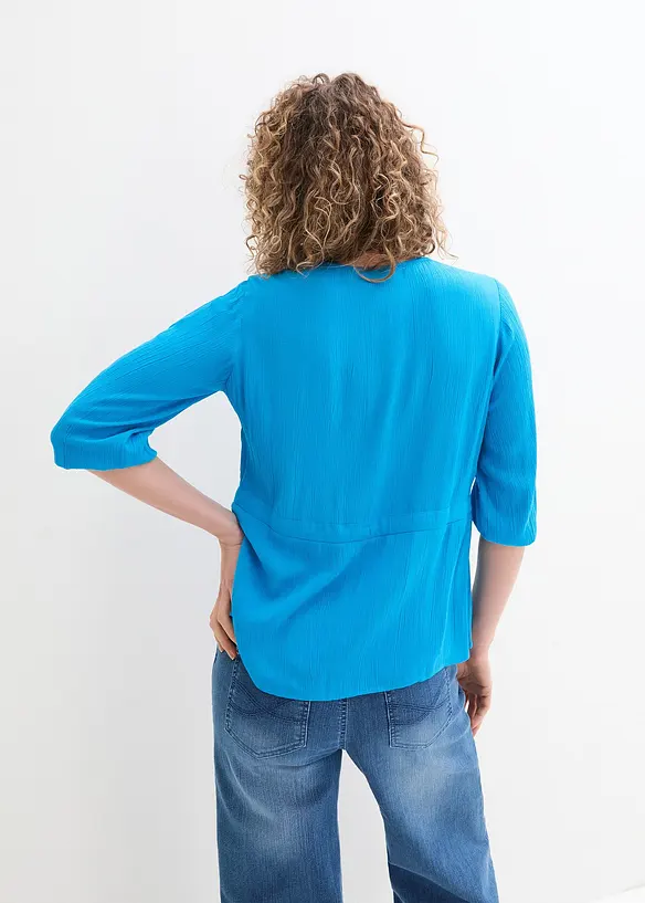 Tunique effet froissé en viscose douce, bonprix
