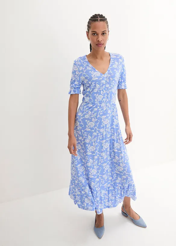 Robe fluide en jersey viscose, bonprix