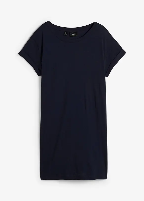 T-shirt long et boxy à manches courtes, bonprix