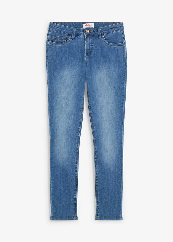 Jean skinny taille mi-haute, extensible, bonprix