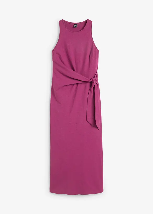 Robe longue à nouer sur le côté, bonprix