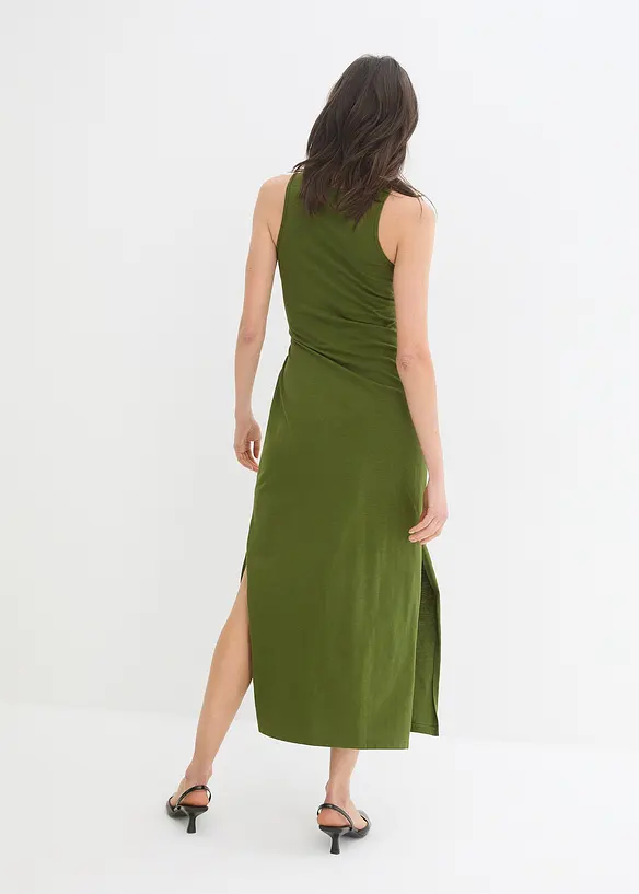 Robe longue à nouer sur le côté, bonprix