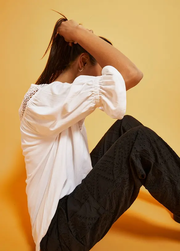 T-shirt en viscose mélangée, bonprix