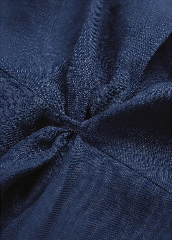 Robe 100 % lin twistée à la taille, bonprix PREMIUM
