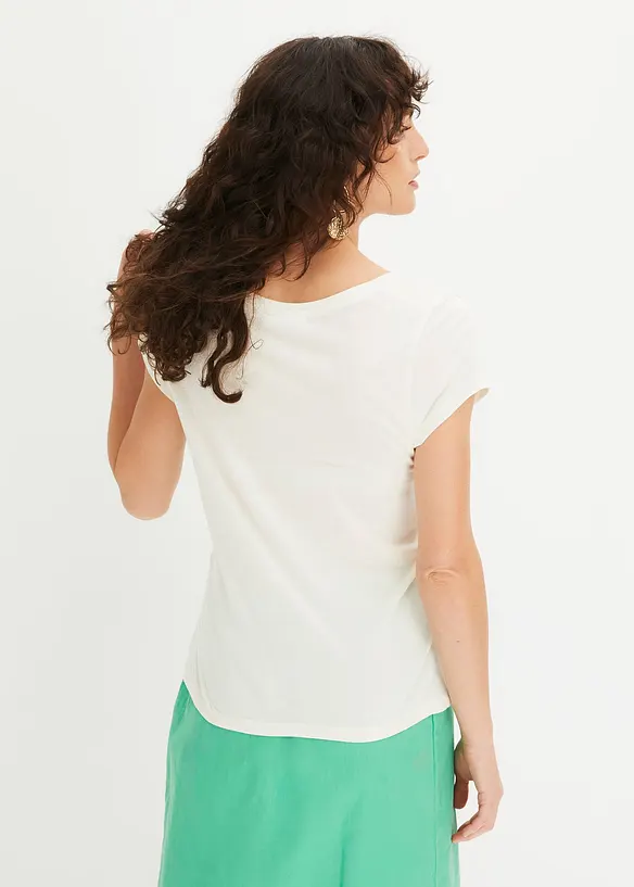 T-shirt en viscose douce, bonprix
