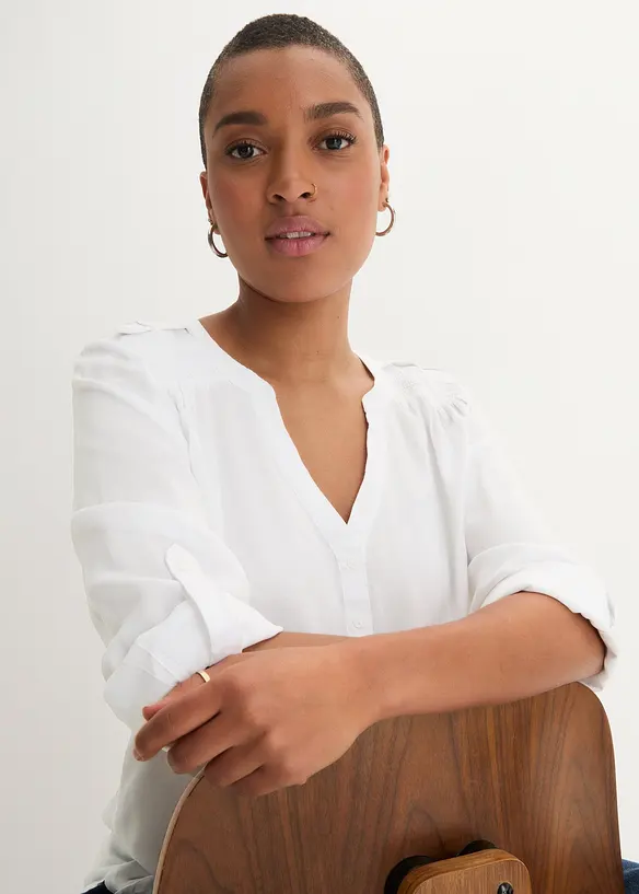 Tunique-blouse en douce viscose, bonprix