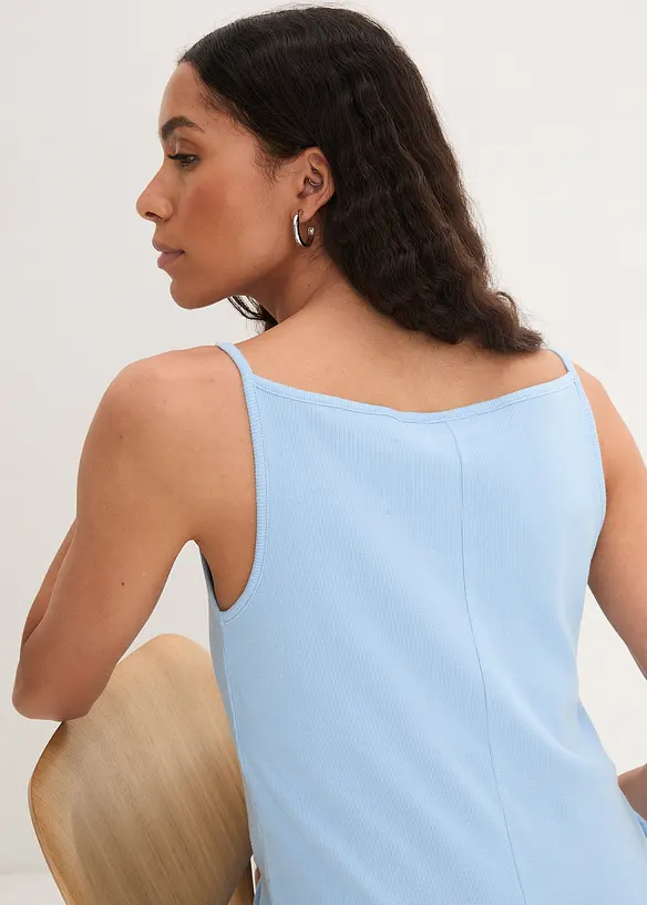 Robe  en jersey coton extensible, bonprix