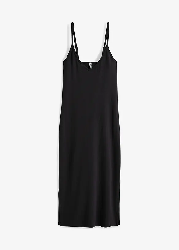 Robe moulante en jersey coton côtelé, bonprix