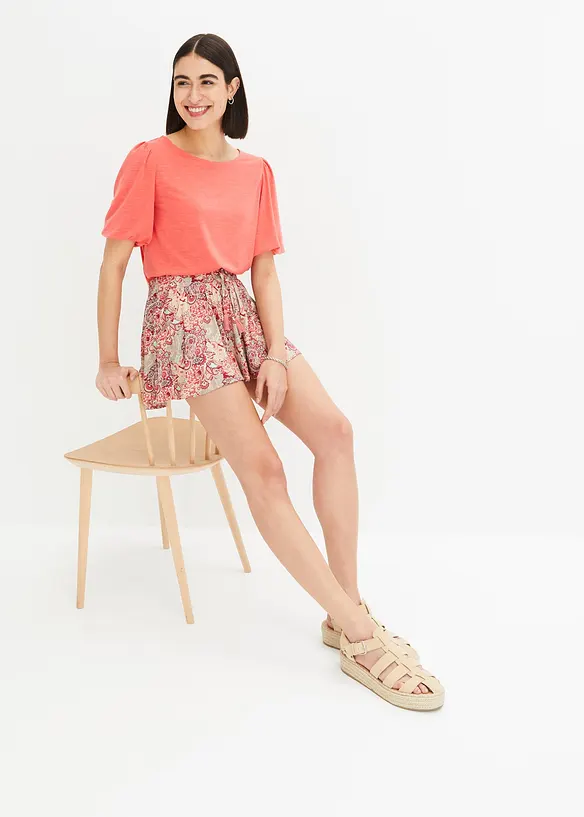 Short avec lien à nouer, bonprix