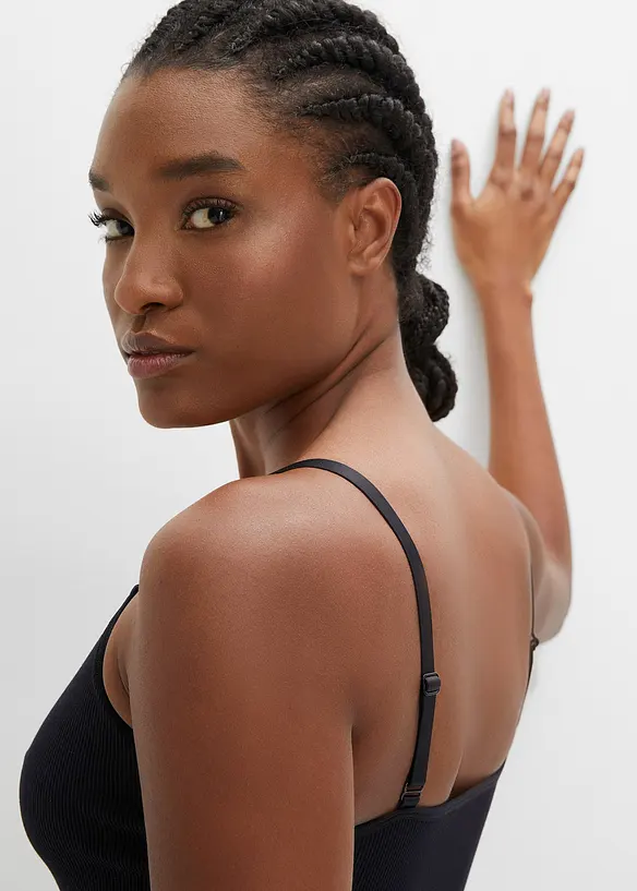 Brassière côtelée sans coutures Feel Comfort, bonprix