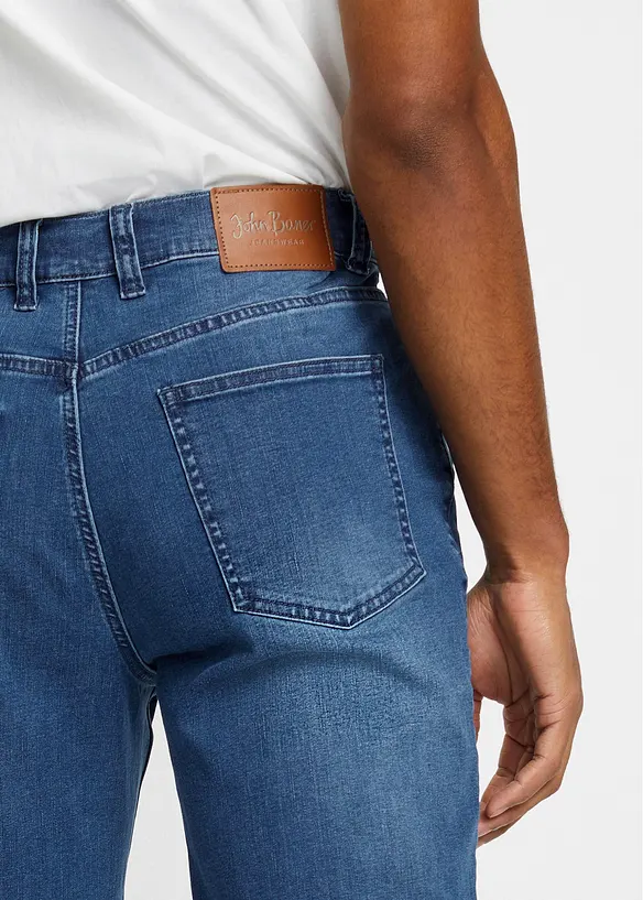 Jean Classic Fit en power stretch T400 coupe ventre confort, fuselé, bonprix